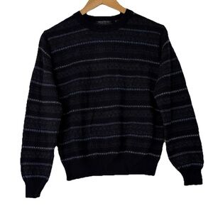 100% Fine Merino Wool Vintage Men’s Crewneck, Segreto(brand) Sz M